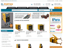 Tablet Screenshot of elpuntasi.com